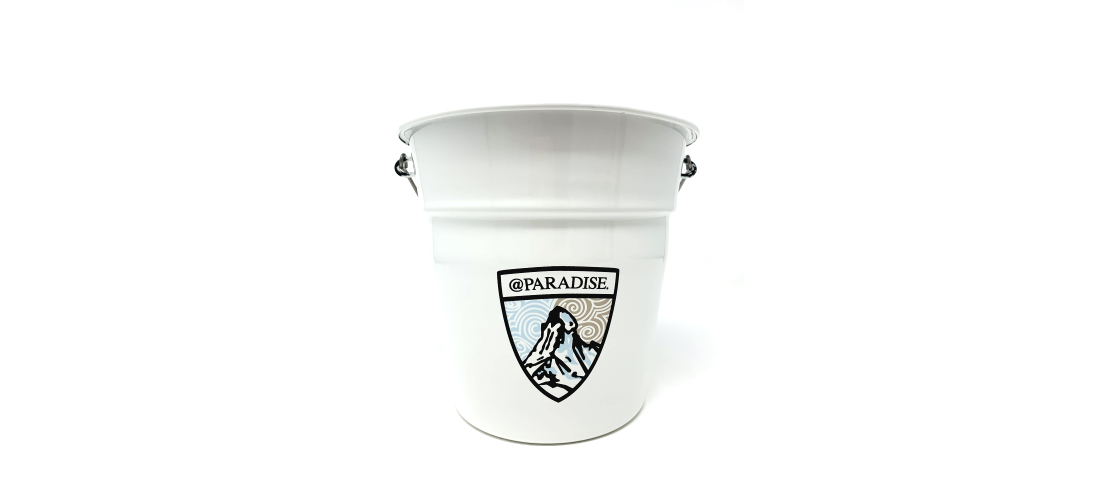 @PARADISE Enamel Bucket